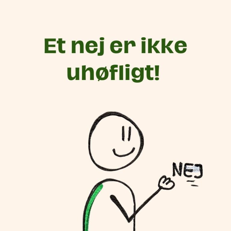 Bliv bedre til at sige nej