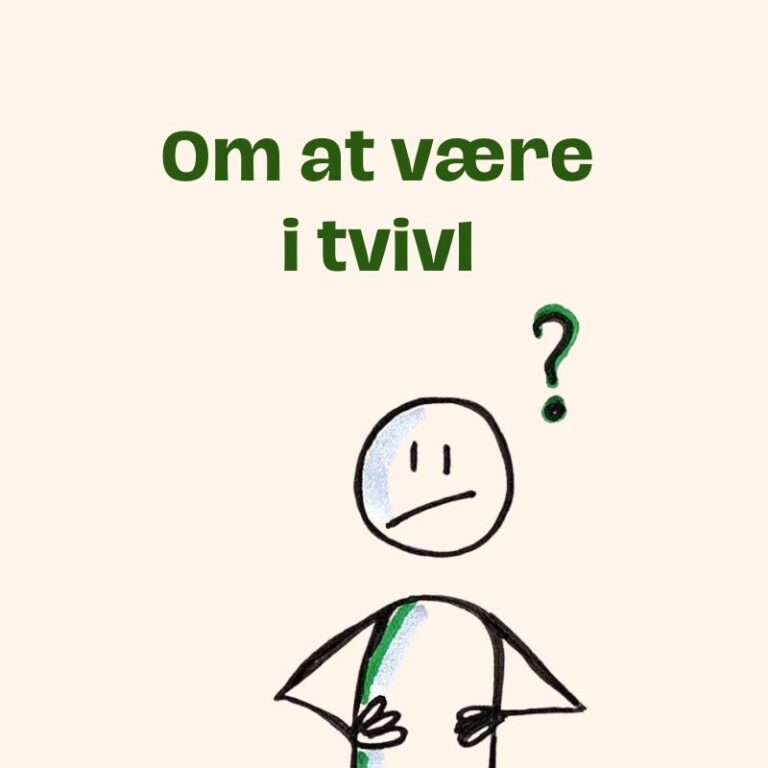 Når du er i tvivl